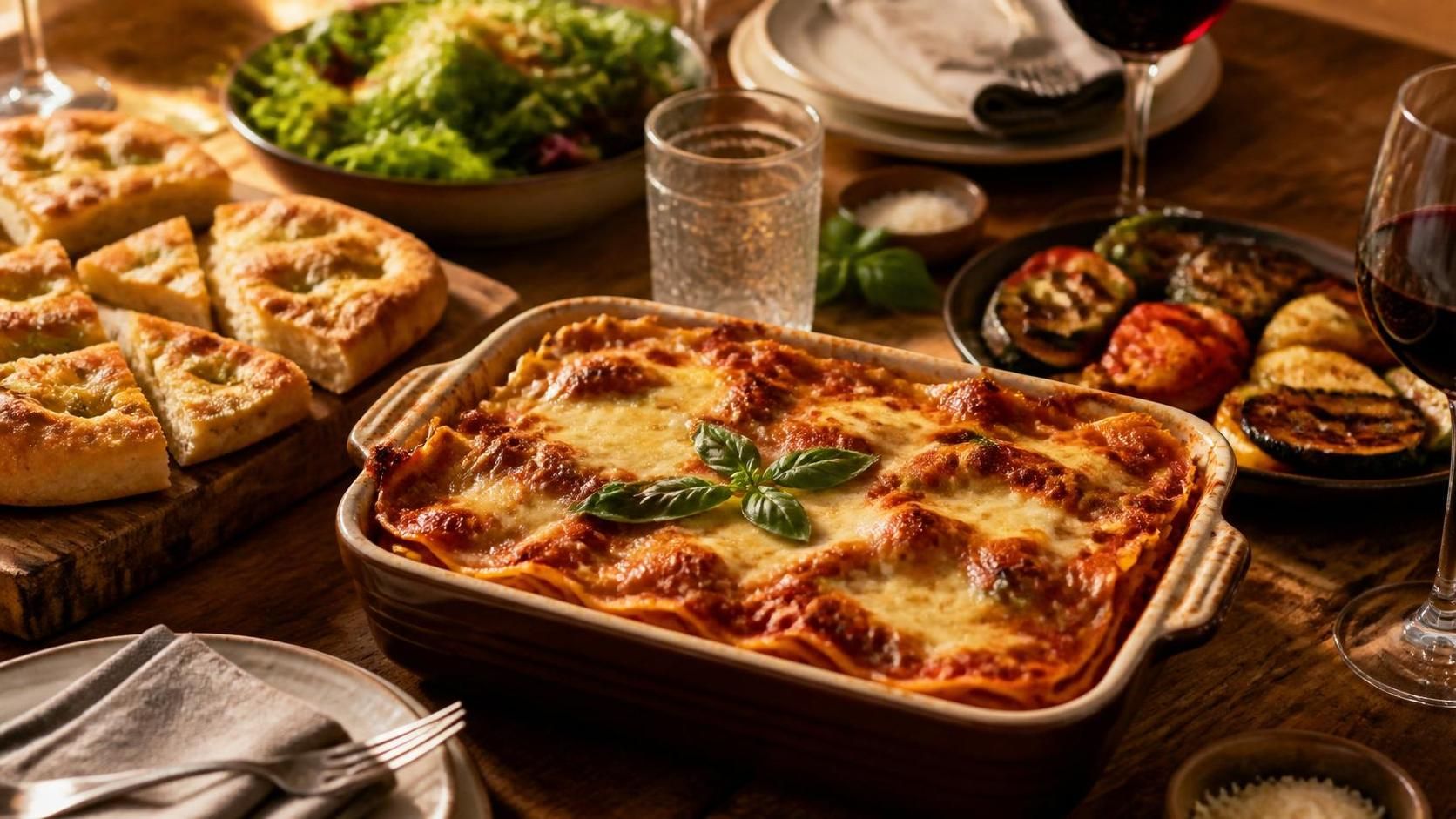 découvrez des accompagnements gourmands et originaux pour sublimer vos lasagnes avec des idées fraîches et pleines de saveurs.