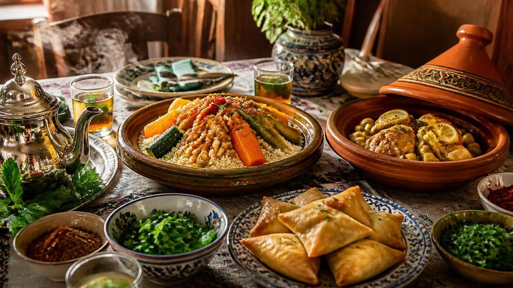découvrez les saveurs authentiques du maghreb avec notre sélection des spécialités nord-africaines incontournables : couscous, tajine, bricks et bien plus encore.
