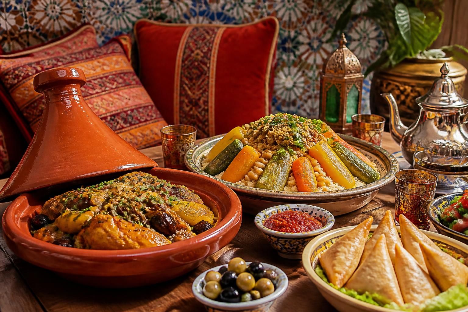 découvrez les spécialités nord-africaines incontournables comme le couscous, le tajine et les bricks, des saveurs authentiques à savourer absolument.