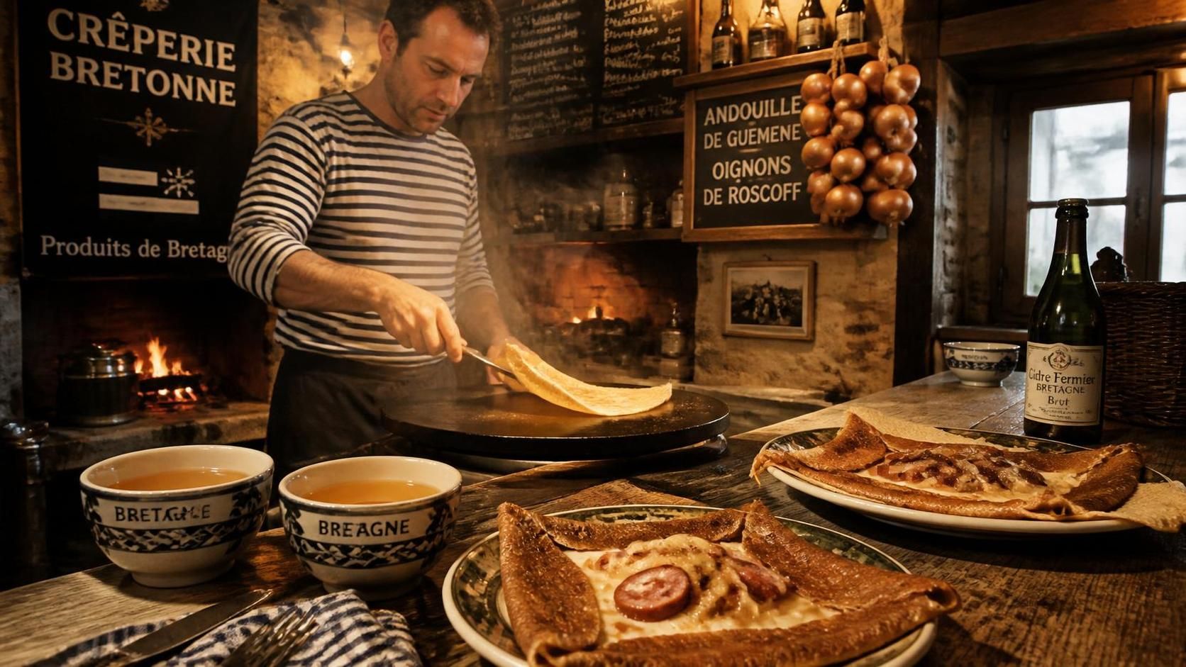 explorez les crêperies incontournables de bretagne et découvrez où déguster l'authentique galette bretonne pour une expérience culinaire traditionnelle et savoureuse.