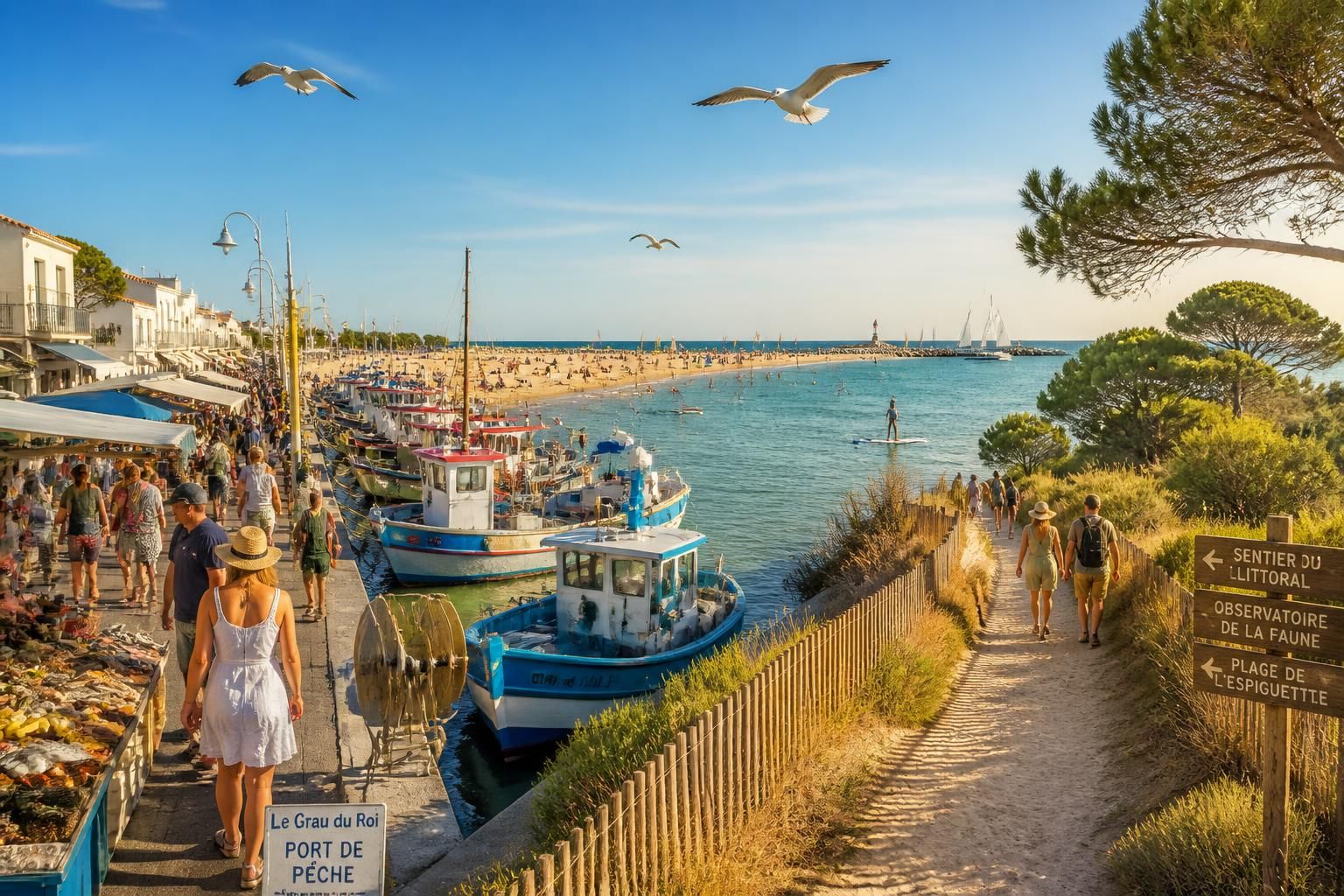 découvrez le grau-du-roi à travers 8 expériences incontournables : plages, gastronomie, nature et culture pour un séjour inoubliable.