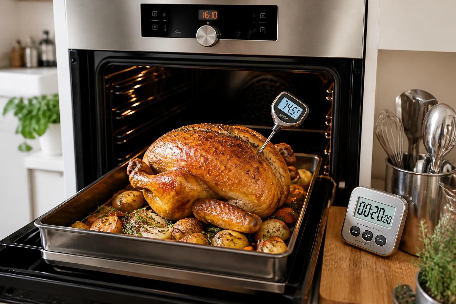 découvrez les meilleures astuces pour réussir la cuisson parfaite d'un poulet de 2 kg au four et obtenir une viande tendre et savoureuse à chaque fois.