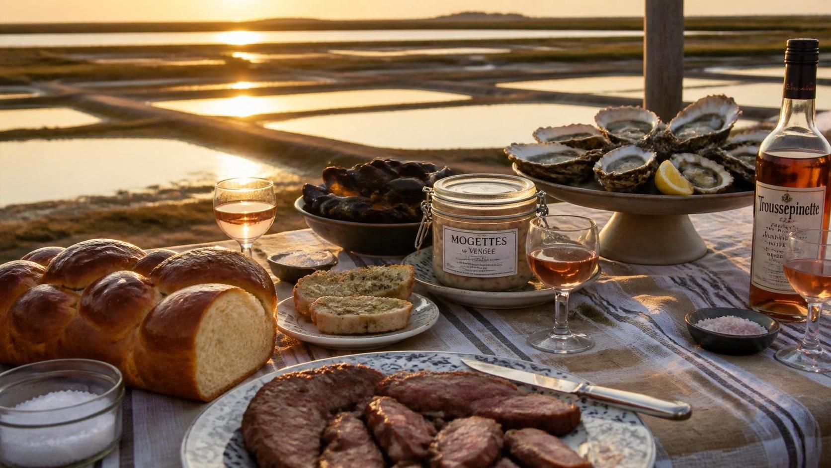 découvrez les spécialités culinaires de vendée, entre brioche moelleuse, mogettes savoureuses, fruits de mer frais et traditions gastronomiques authentiques.