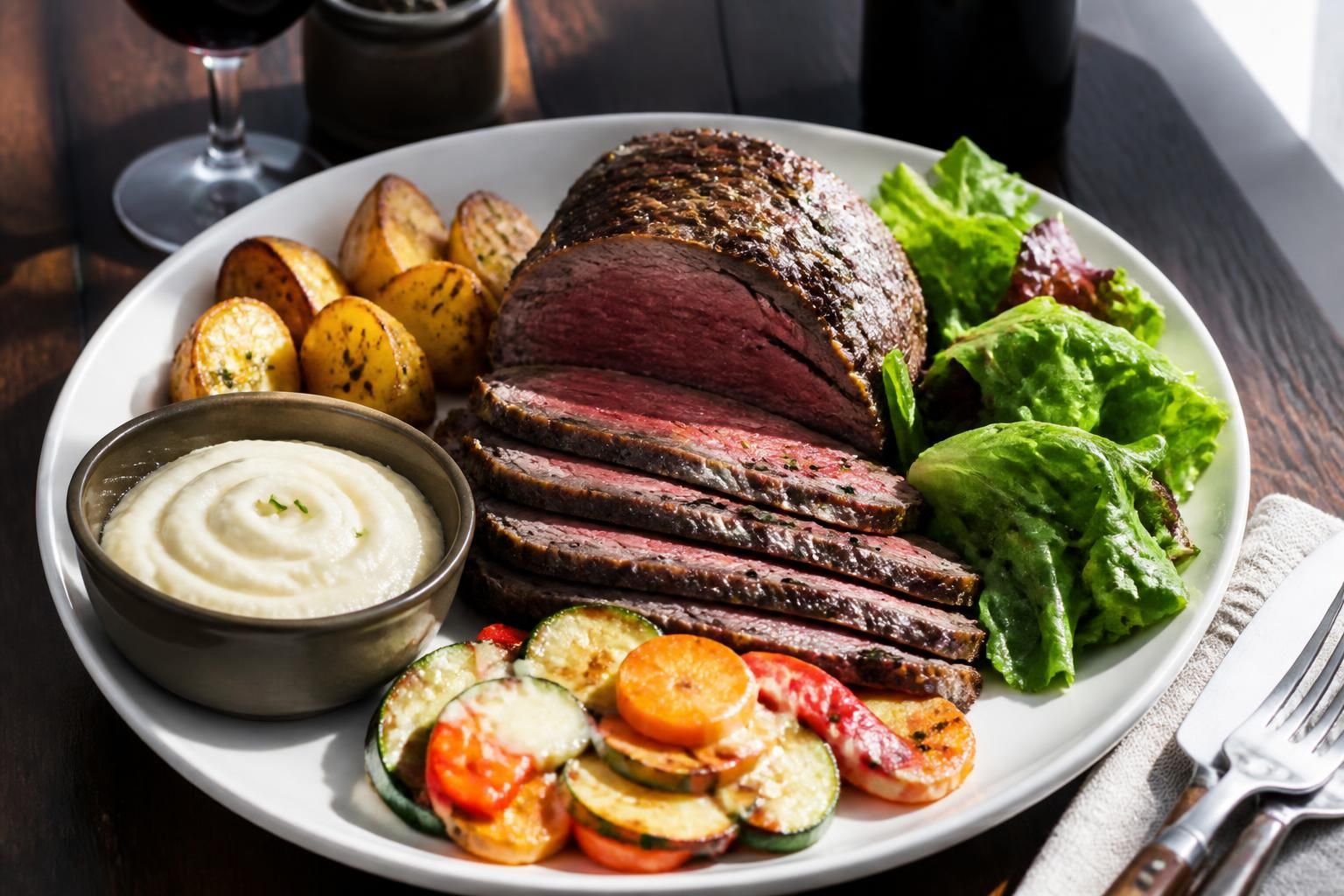 découvrez quel accompagnement choisir pour sublimer votre rôti de bœuf et régaler vos convives avec des saveurs harmonieuses et gourmandes.