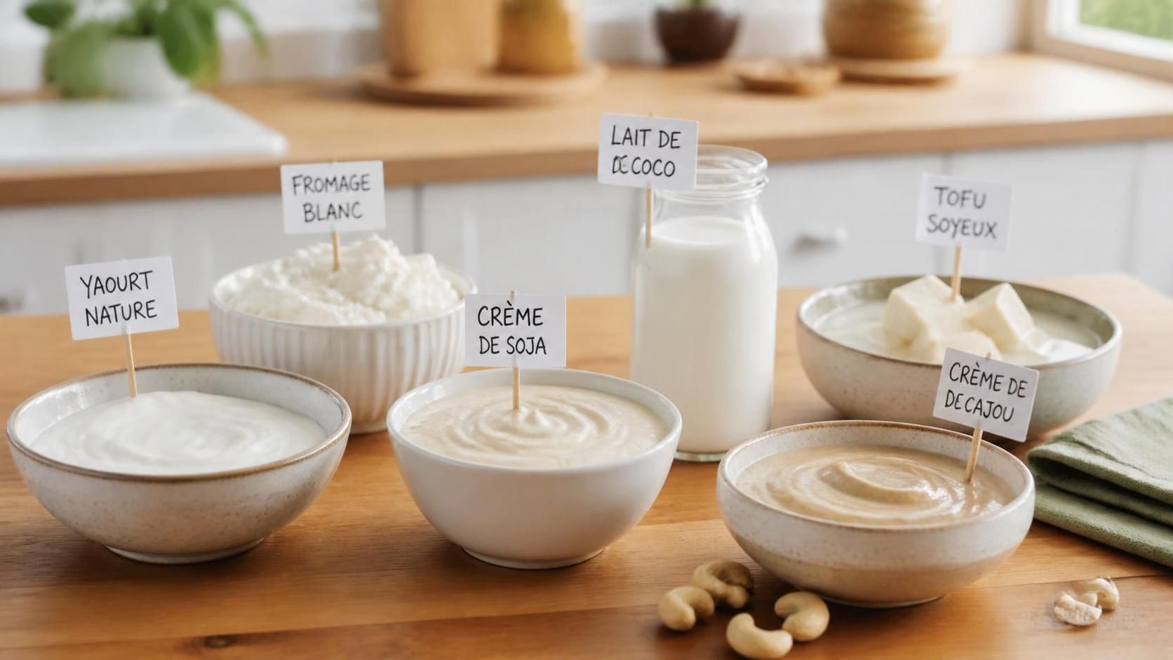 découvrez des alternatives savoureuses et faciles à la crème fraîche pour sublimer toutes vos recettes, qu'elles soient sucrées ou salées.
