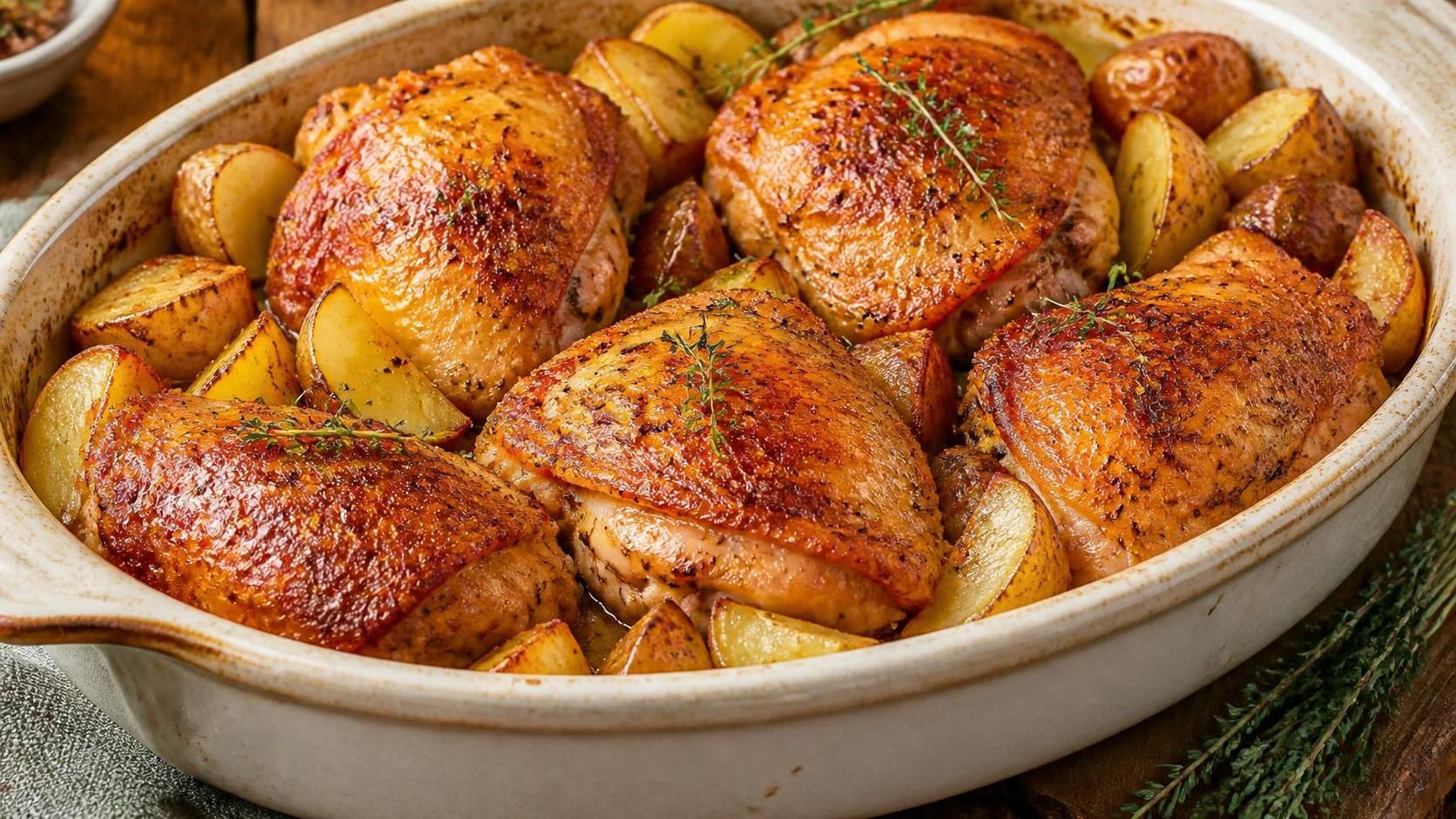 découvrez notre recette incontournable pour réussir des cuisses de poulet croustillantes au four, savoureuses et faciles à préparer à la maison.