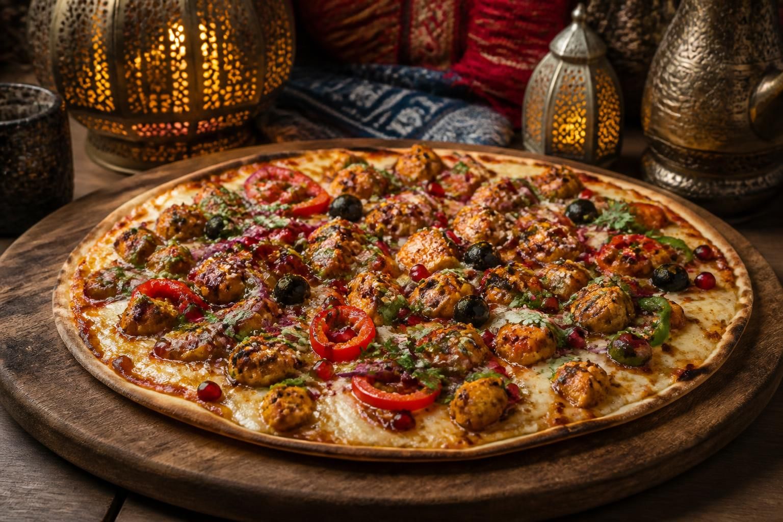 découvrez nos délices de la pizza aux saveurs orientales, alliant tradition et exotisme pour un voyage culinaire unique.