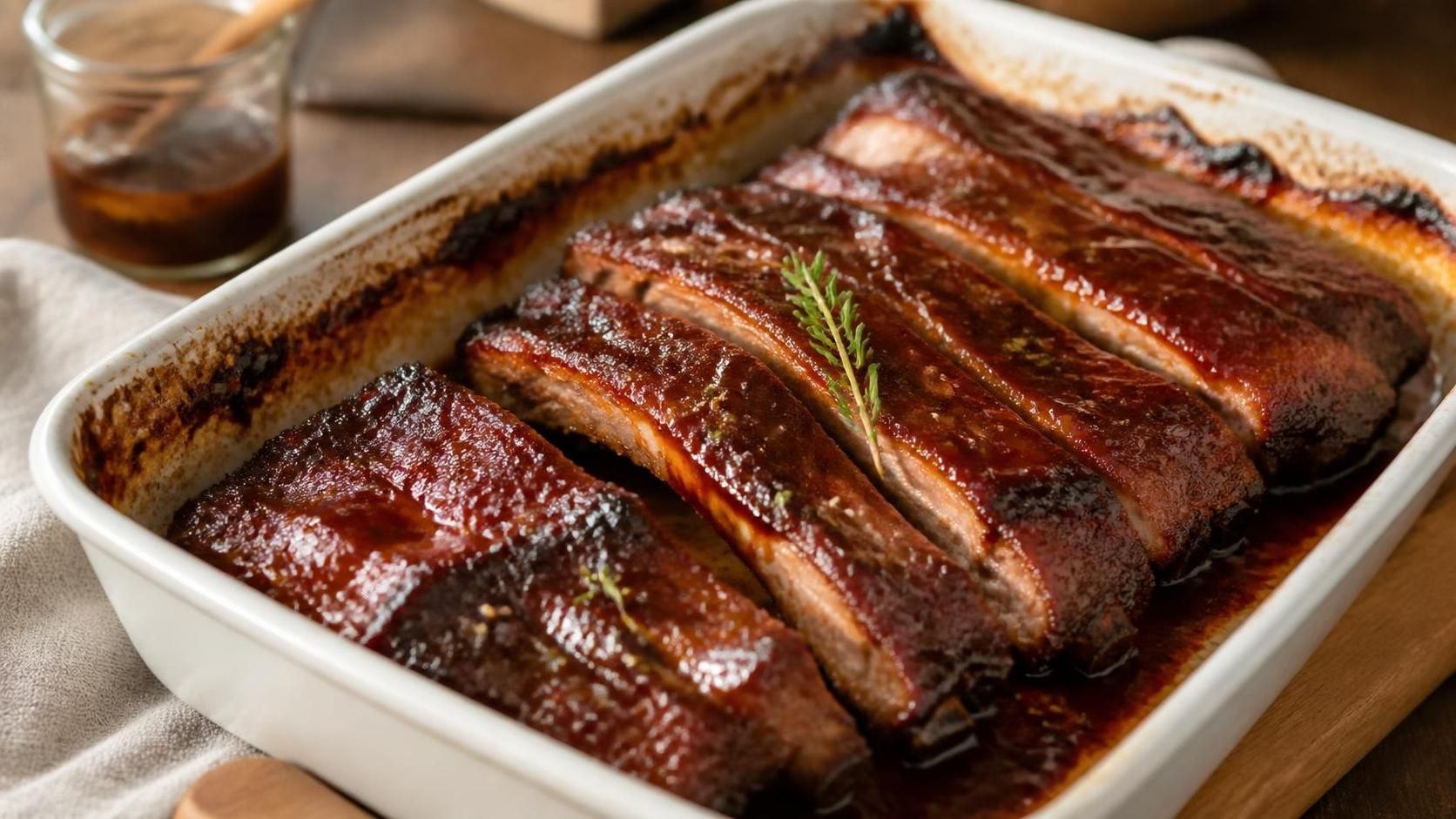 découvrez notre recette inratable de travers de porc fondants, cuits au four pour un résultat délicieux et tendre à souhait. parfaite pour un repas gourmand et convivial.