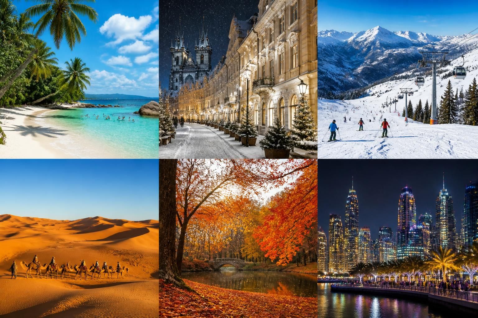 découvrez les meilleures destinations pour voyager en décembre et profitez d'évasions idéales ce mois-ci, entre fêtes, nature et climat chaleureux.