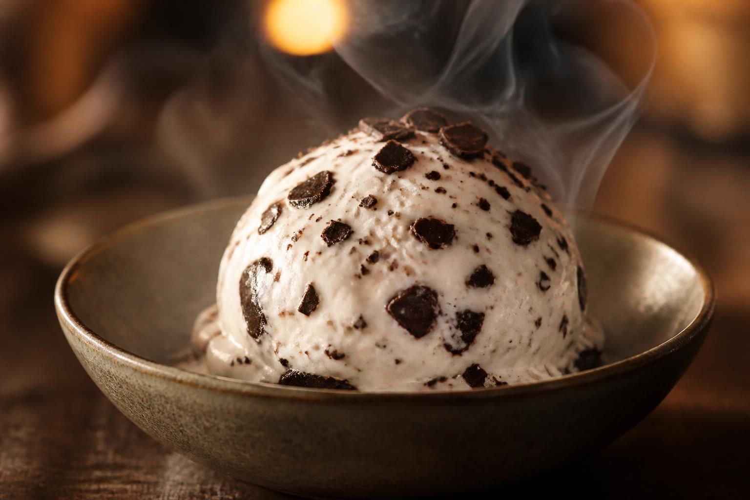 découvrez notre stracciatella revisitée, une douceur crémeuse enrichie d'une délicate touche fumée pour une expérience gustative unique.