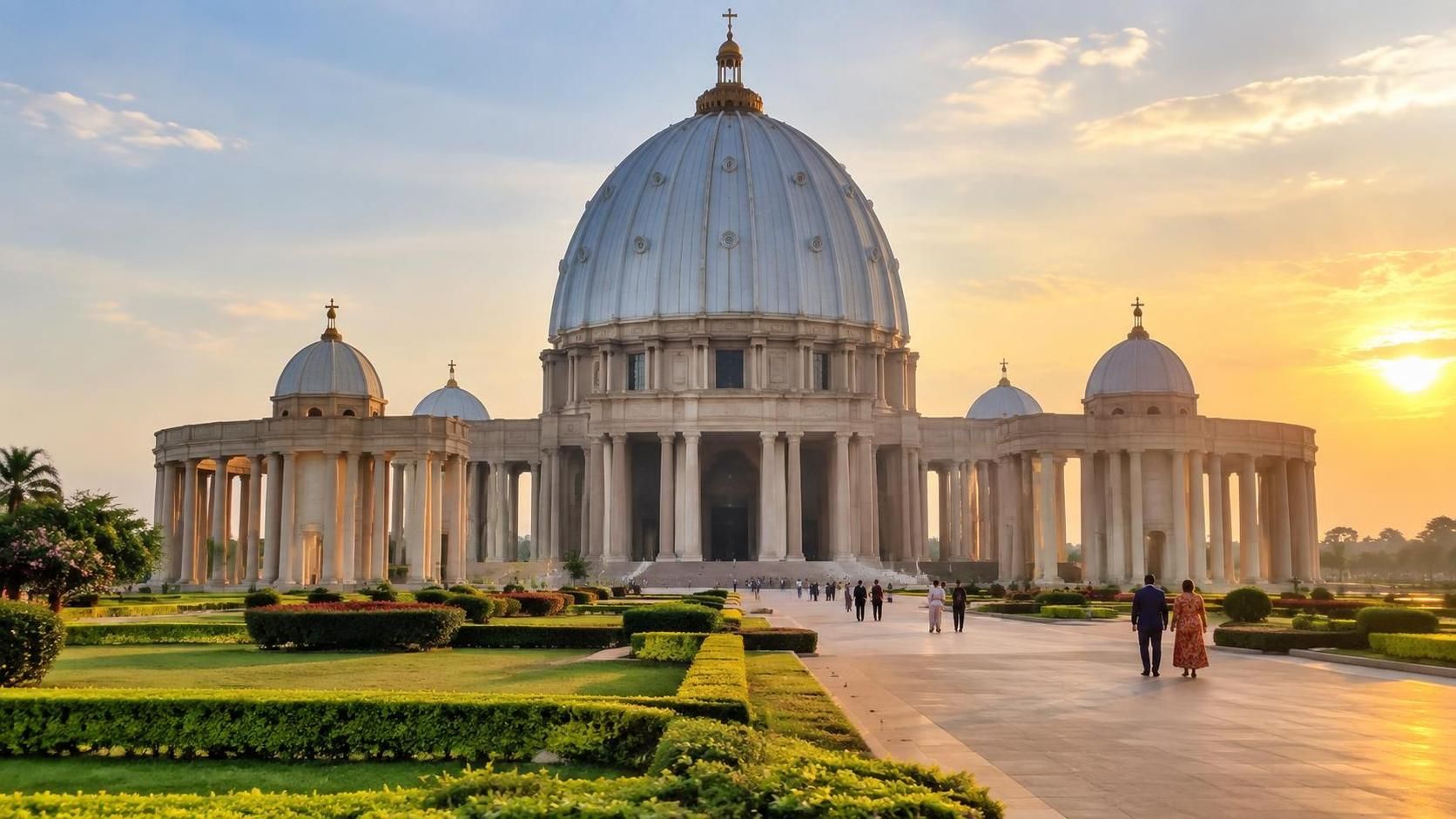 explorez la majestueuse basilique de yamoussoukro, joyau architectural et spirituel de la côte d’ivoire, et découvrez son histoire fascinante.