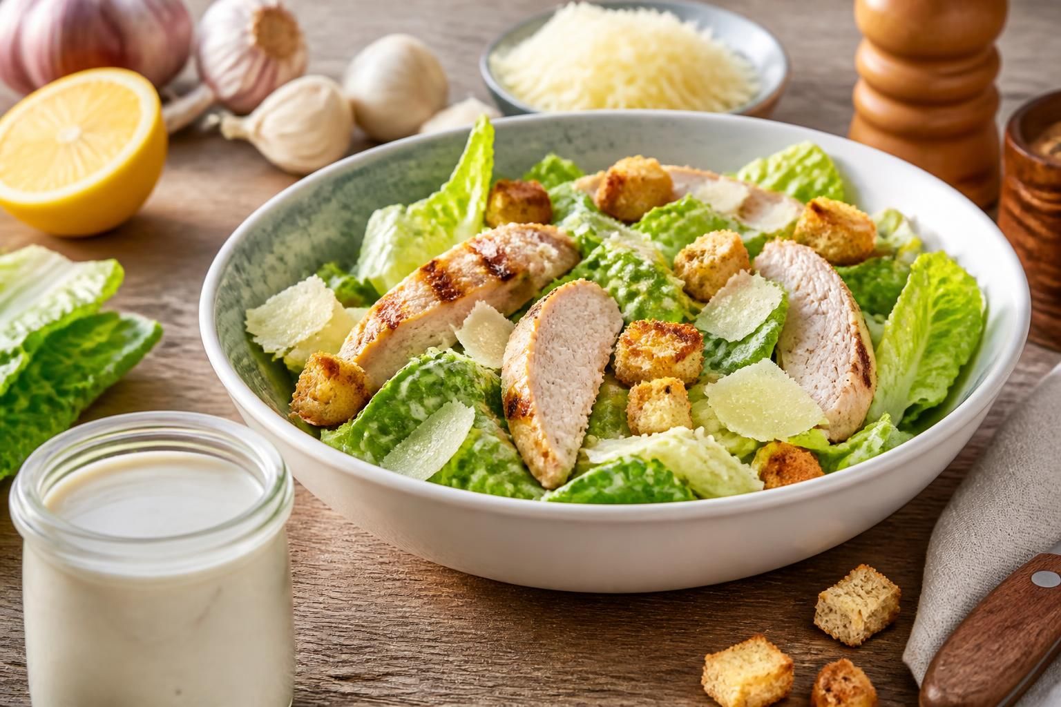 découvrez la sauce césar, l'ingrédient authentique qui transforme vos salades en délices gourmands. apportez une saveur unique et irrésistible à chaque bouchée.