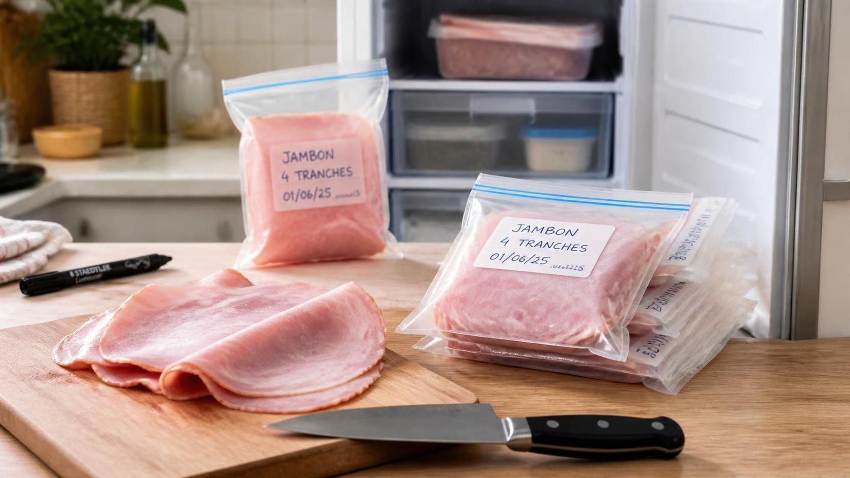 découvrez nos astuces et conseils indispensables pour bien conserver le jambon blanc congelé et profiter de sa saveur à tout moment.
