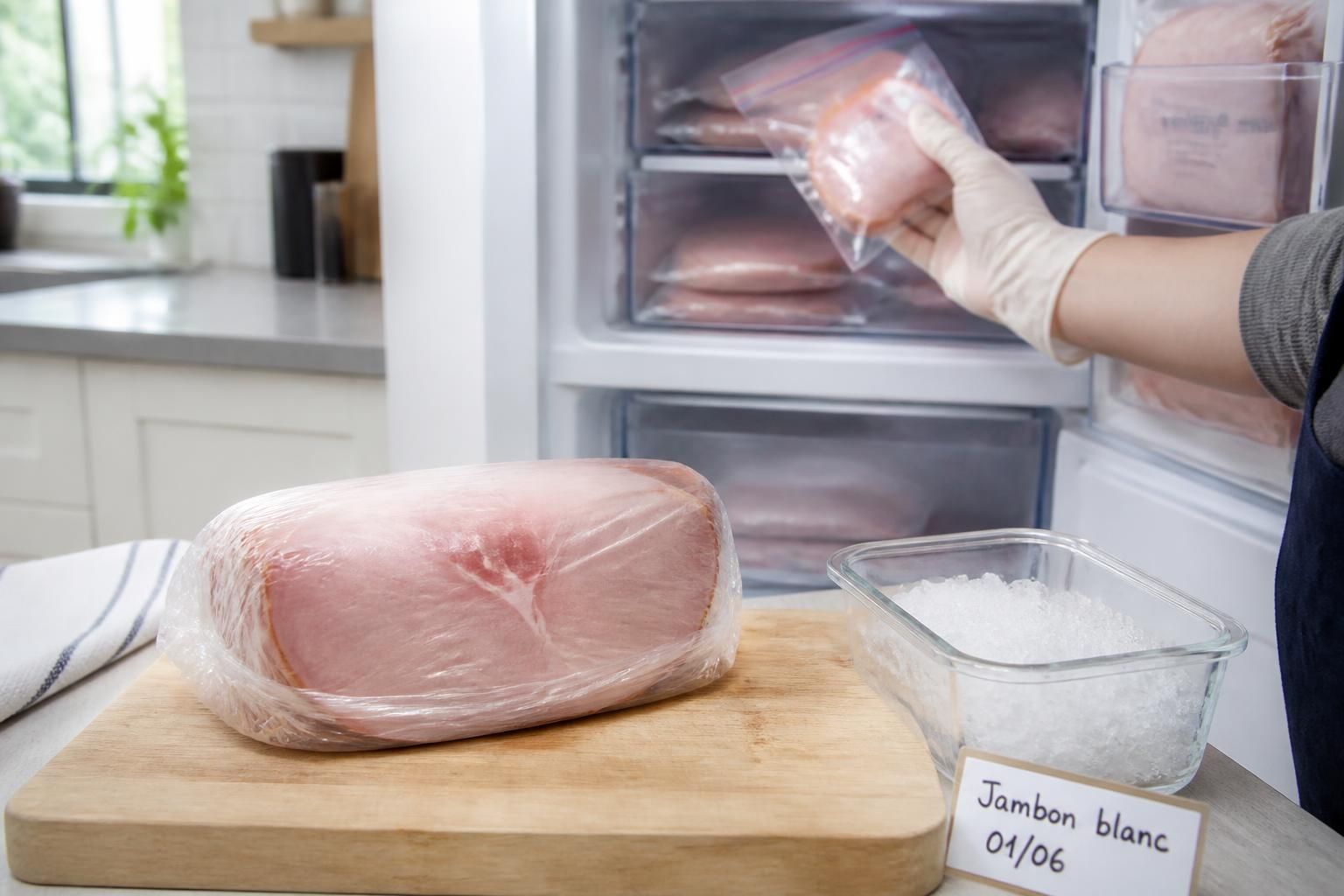 découvrez nos astuces et conseils pratiques pour bien conserver le jambon blanc congelé et profiter de tout son goût et sa fraîcheur.