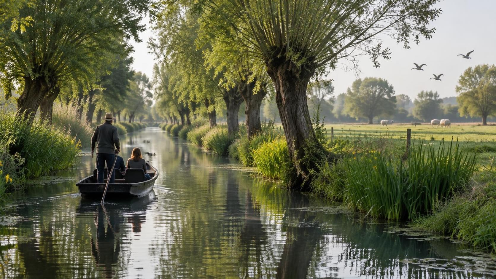 explorez les trésors naturels du marais poitevin : canaux paisibles, paysages préservés et biodiversité exceptionnelle au cœur de la venise verte.