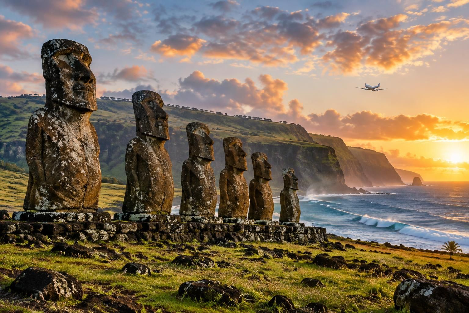 découvrez les meilleures offres de vols pour l’île de pâques et préparez votre voyage vers ses mystérieux moaïs, ses paysages volcaniques et ses plages du pacifique.