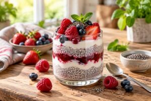 Délice sain : découvrez les secrets du pudding aux graines de chia
