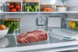 Durée de conservation de la viande décongelée au réfrigérateur : Guide pratique
