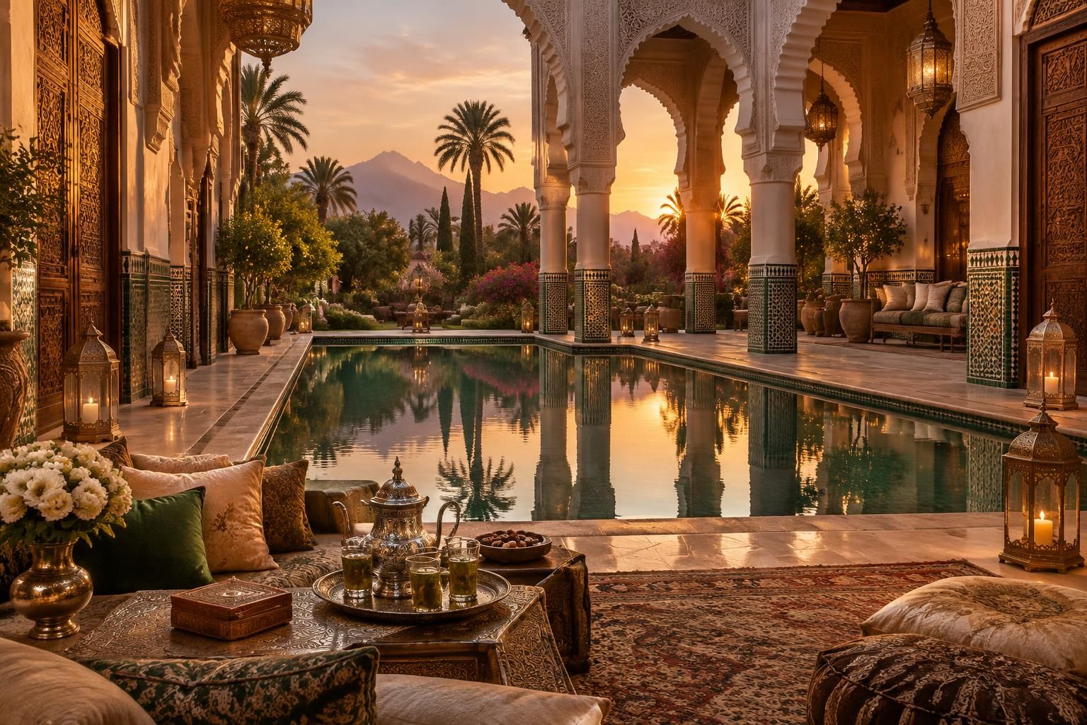 découvrez une évasion d’exception au maroc : palais somptueux, traditions raffinées et expériences exclusives pour un séjour royal inoubliable.