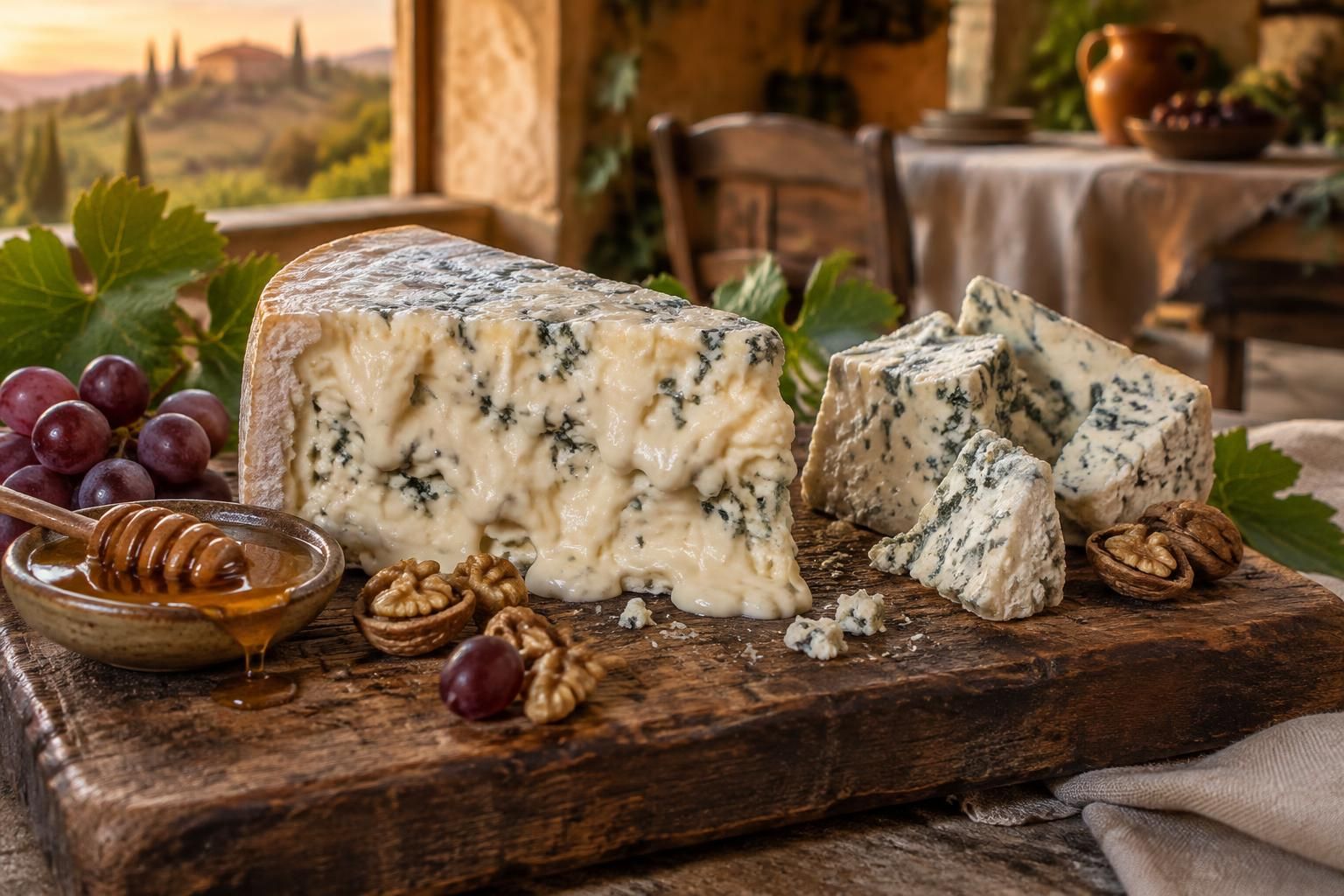 découvrez le gorgonzola, fromage italien crémeux au caractère envoûtant : son histoire, ses saveurs et ses secrets de dégustation.