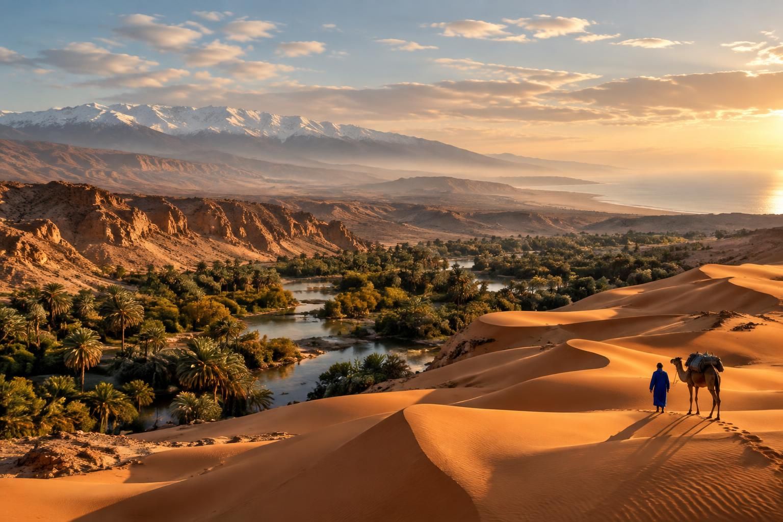 explorez les paysages enchanteurs du maroc, des dunes du sahara aux montagnes de l’atlas, en passant par les vallées verdoyantes et les côtes sauvages.