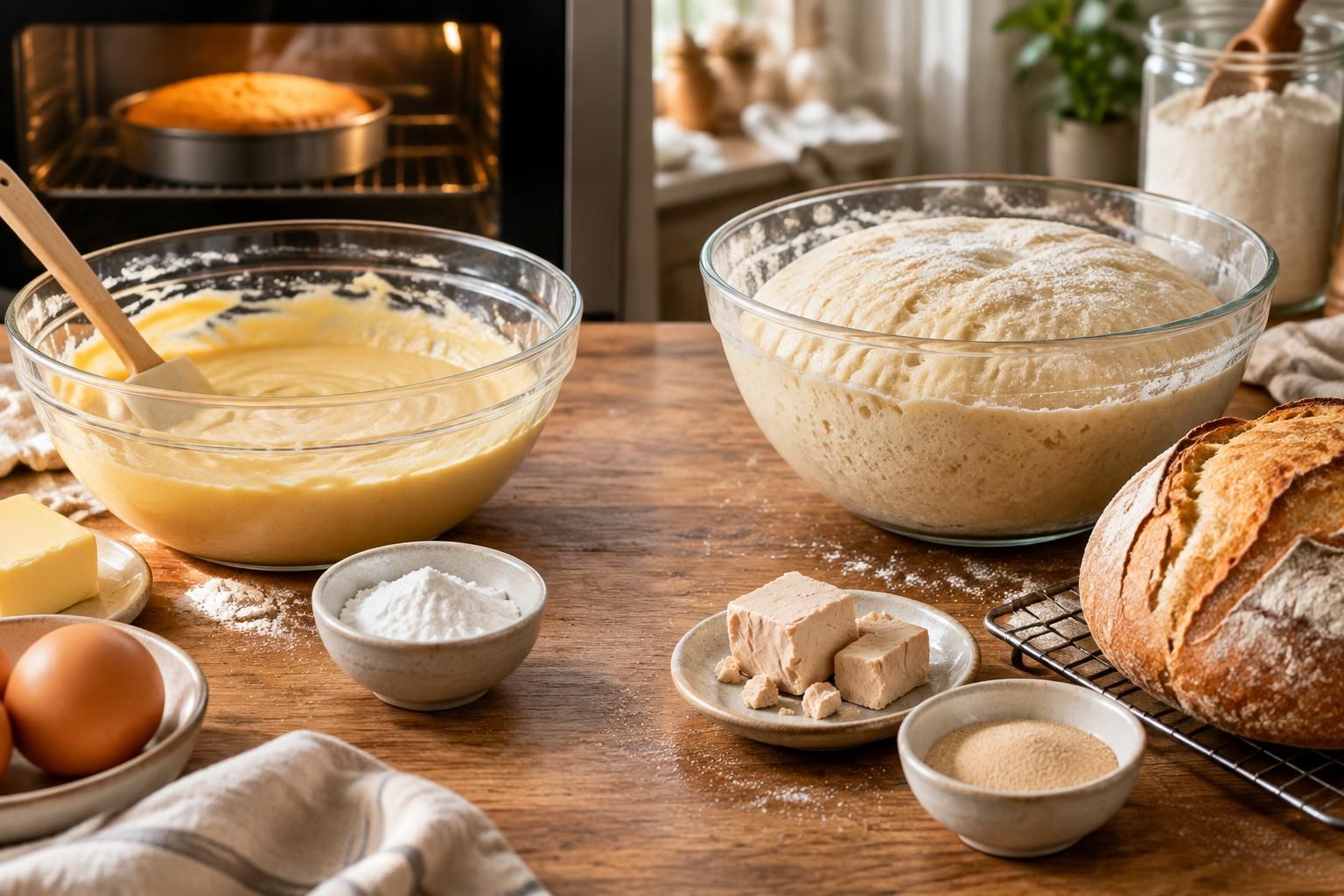 découvrez les différences entre levure chimique et levure boulangère, et choisissez la bonne pour réussir pains, gâteaux et autres recettes.
