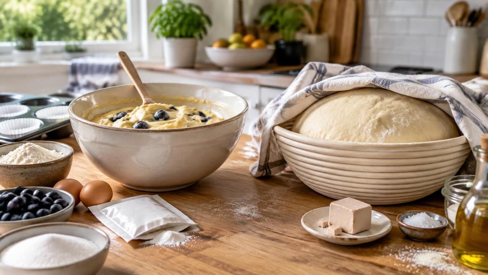 levure chimique ou levure boulangère : découvrez leurs différences et choisissez la bonne levure pour réussir pains, gâteaux et autres recettes.