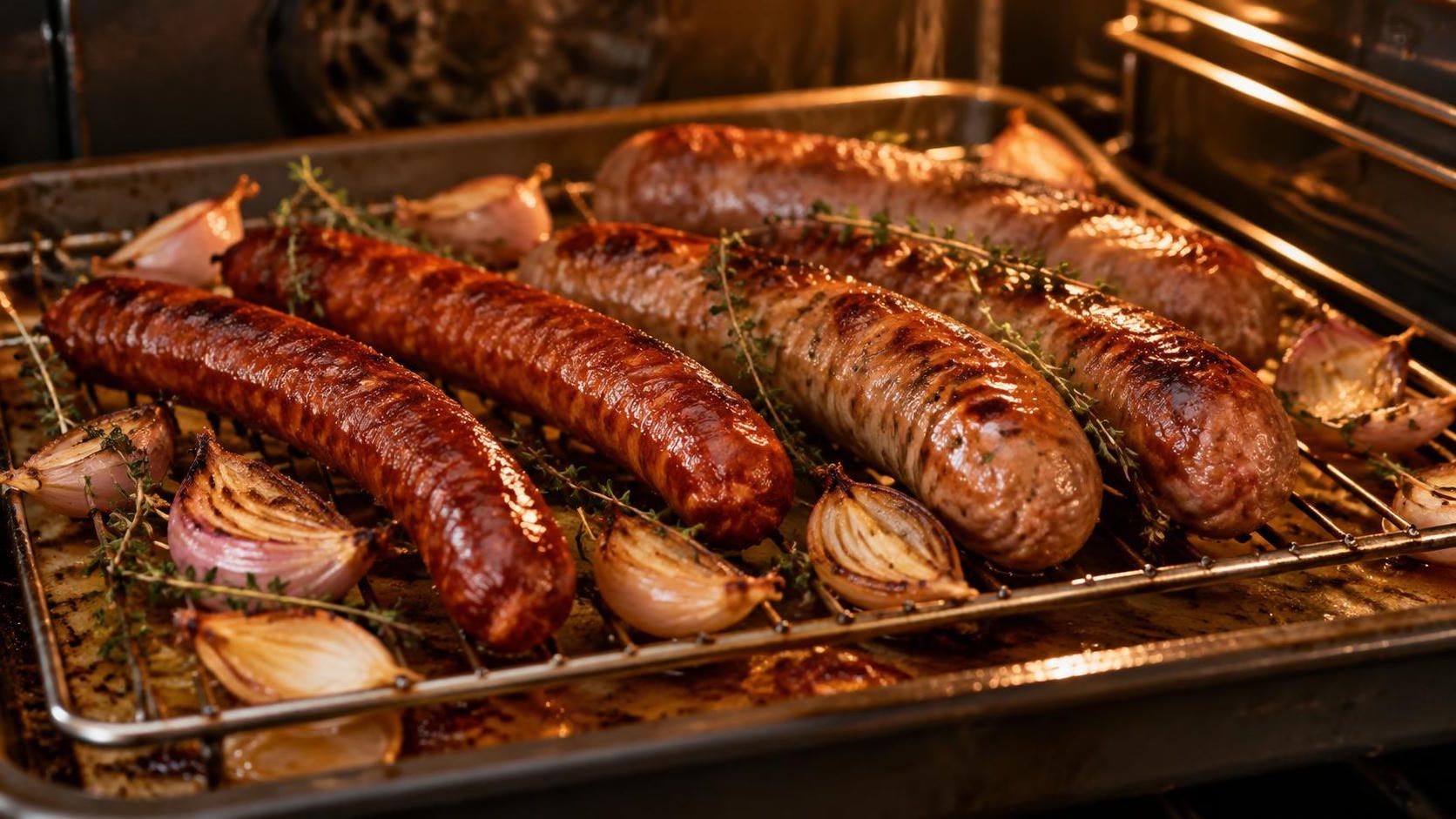 découvrez une méthode inédite pour cuire merguez et saucisses au four : une cuisson simple et savoureuse pour les sublimer à chaque bouchée.