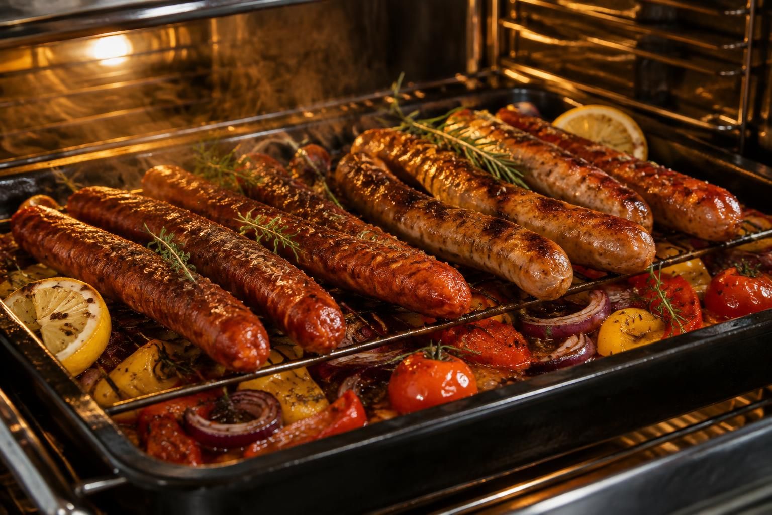 découvrez une méthode simple et originale pour cuire merguez et saucisses au four : une cuisson savoureuse, pratique et pleine de goût.